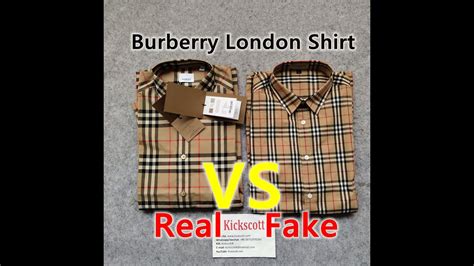 burberry shirt fake|how to authenticate Burberry.